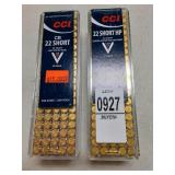 * Ammo ammunition CB 22 Short, 22 Short Hip