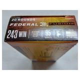 * Ammo ammunition 243 WIN cartridges