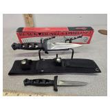 Black heart combo set, boot knife, united