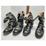 2 pairs Dehner Tanker Boots 11 1/2 D