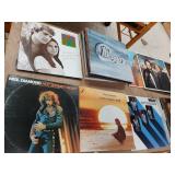 Record albums: Neil  Diamond,  Love Story,