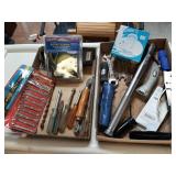 Small wrenches,  flashlights & other