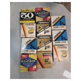 Empty/partial vintage shotgun boxes