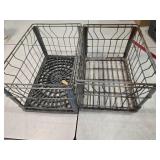 Wire milk crates