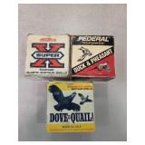 12ga shotshells, paper/plastic mix