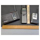 Old tech, transistor radios & CB transceiver, not