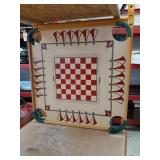 > Carrom Board game. Two sided 28' x 28'