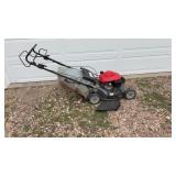 Honda HRT216 push mower, runs, has bag &