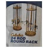 1- 24 rod round rack NEW in the box