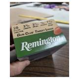 20 gauge shotgun shells ammo ammunition full box