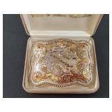 *Rodeo Belt Buckle, Cinderella Y Silver Collection