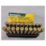 Remintgon 30-06 corlokt ammunition