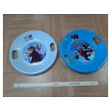 > Snow sled / saucers approx 22'