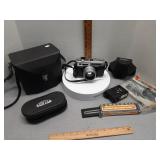 Yashica Electro 35 GSN  Camera,  Suntan lens &