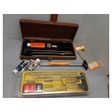 Hoppe's gun cleaning kit & other