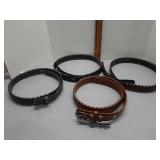 4 Circle Y belts