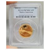 2011 S PCGS PR70 DCAM Native American