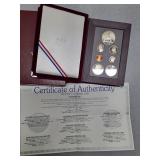 1992 US Mint Prestoge Set Olympics 7 coins all