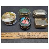 *Vintage trinket boxes