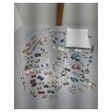 Costume Jewelry: earrings, necklace & other