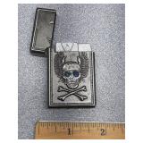 Lighter skull & crossbones
