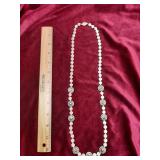 Vtg. Beaded Necklaces. Glows under black light