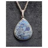 * Vintage Sterling Silver pendant necklace