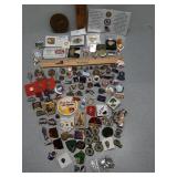Pins Variety of clubs: Lions, Kiwanis, Rotary &