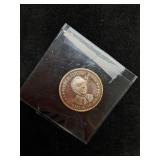 1/2 troy ounce .999silver 1983 Honoring citizen