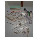 Necklaces, earrings,  rings & other