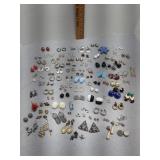 Costume Jewelry: earrings & pins