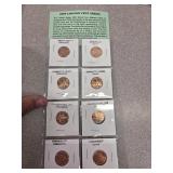 2009 P/D lincolin cents BU set