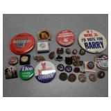 political memorabilia & other: Reagan, Truman,