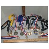 Sports Medals with lanyards