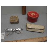 Bo Kay Perfume Co. Metal powder tin, Art Craft