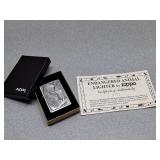 New Zippo lighter, never opened endangered animal