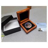 2008 Obama silver American eagle 44th president