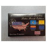 2008 25c Satin Finish Commemorative Quarter Set P