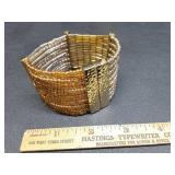 *Beaded cuff bracelet
