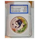 IGS 2007 China Panda Colorized PR70 Limited