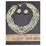 * Multi strand Hong Kong necklace & matching