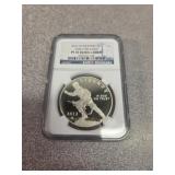 2012W Infantry Silver $1 NGC PF70  Ultra Cameo
