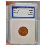 IGS 1946 D Lincoln 1c MS68 RED