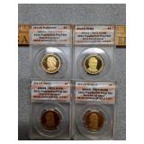 2011-S mint ANACS PR70DCAM FDOI Presidential set