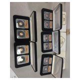 2009/2010 boxed ANACS MS67 cent with display