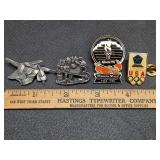 * Collectable souvenir pins