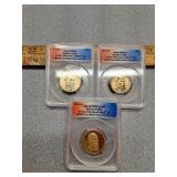 2011 President ANACS MS67/PR69 DCAM Garfield