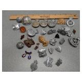 * German & foreign pins