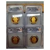 2007 ICG PR70 Presidential S mint set Madison,