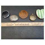 Vintage cosmetic compacts,  Coro, Stratton,
